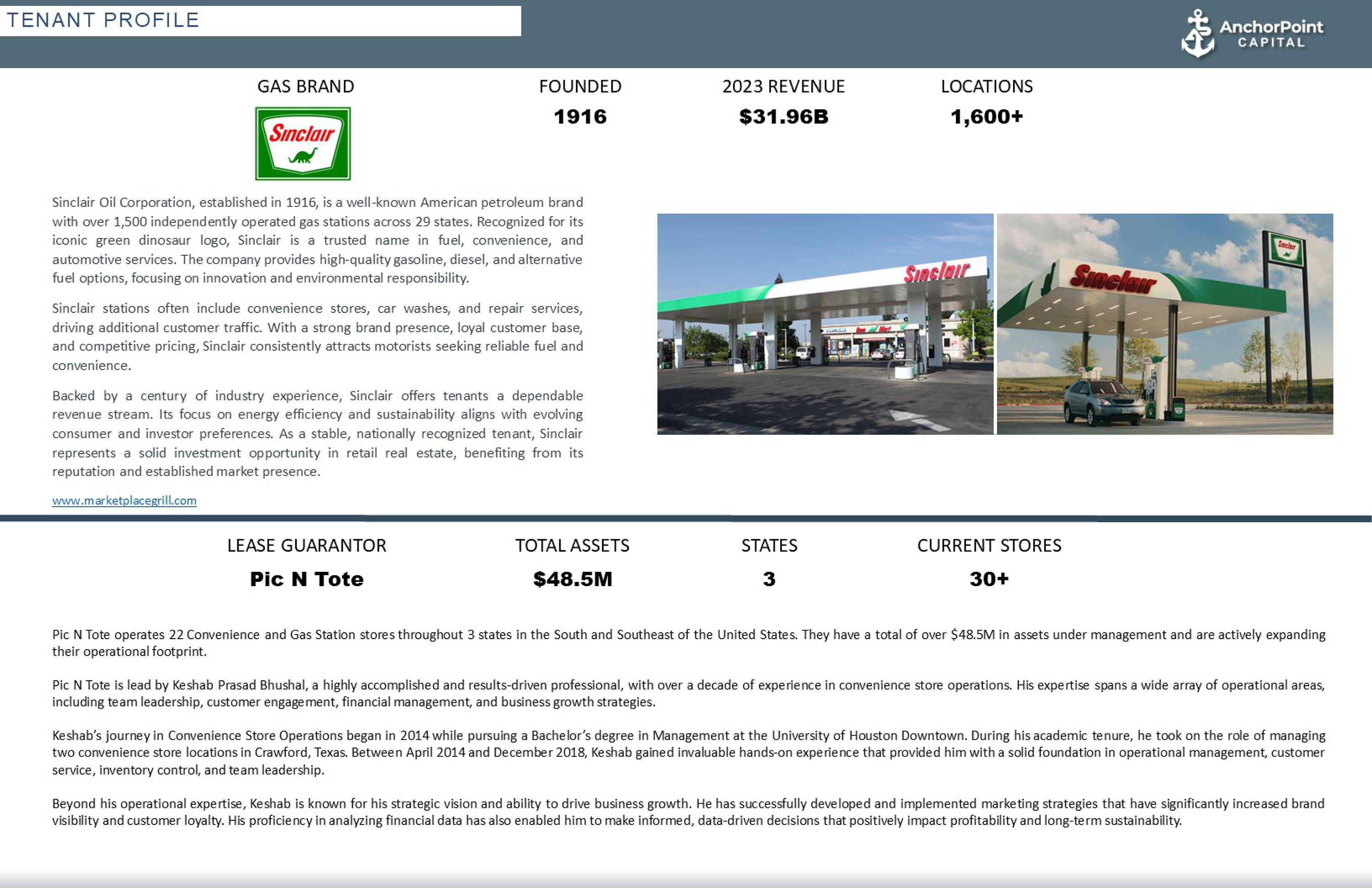 Sinclair Gas Station